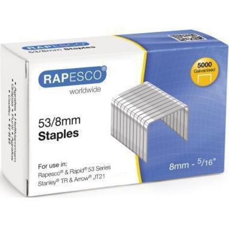RAPESCO Heftklammer 750 53/8 verzinkt 5.000 St./Pack. (1/2)