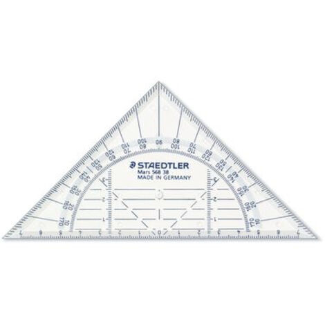 STAEDTLER Mars Équerre 16 cm 45°, 45° transparent (1/2)