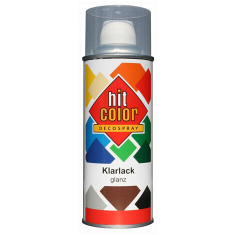 Vernis en aérosol brillant 400 ml – Finition durable pour bois et métal – Application facile en intérieur et extérieur