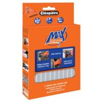 Recharge de colle thermofusible - CLÉOPÂTRE - Cléo'Stick Max - Ø11mm - Transparent - Multicolore