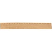 Règle plate en bois 30 cm