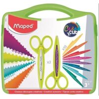 Ciseaux créatifs MAPED avec lames - Coupe précise, décoration de papier