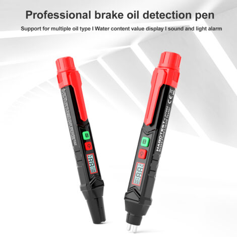 Decdeal HABOTEST HT662 FRIND FLUID TESTER TESTER LCD Digital Huile DÉTECTION DE MOTOBILE DE MOTOBILE DE MOTOBILE DÉTENTEUR D'ALARME DE LUMIÈRE SOUS (1/5)