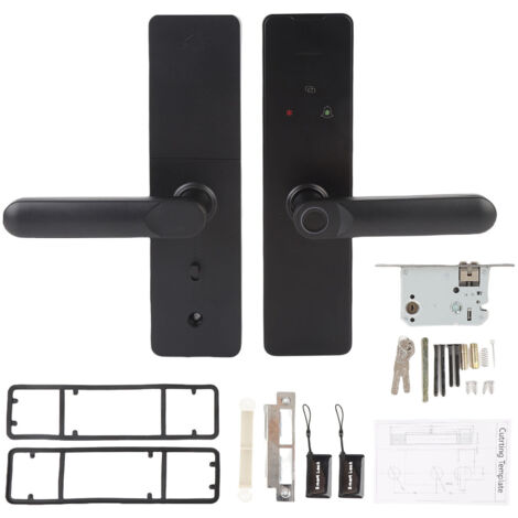 Decdeal Support de verrouillage de porte d'empreinte digitale pour tuya Smart Motword Ic Carte IC Mécanique application Application APPLICATION ENTRYE SECTIONNEL (1/5)