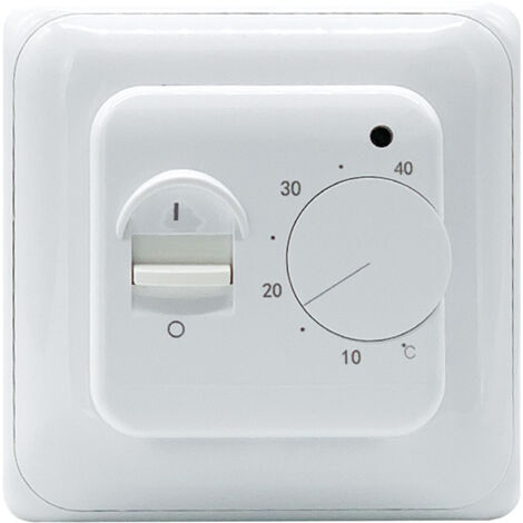 Thermostat de chauffage au sol, capteur de limite 16A, Thermostat de chauffage électronique, contrôleur de chauffage par le sol (1/5)