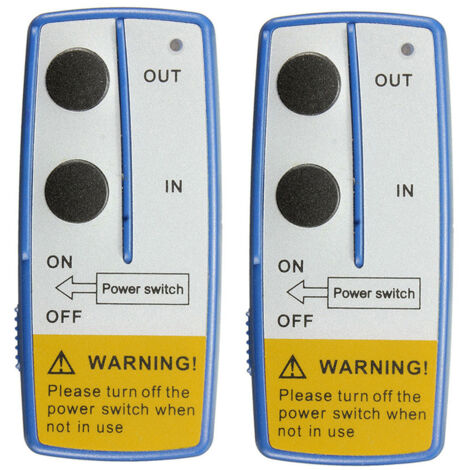 Kit de télécommande de treuil de Console sans fil universel 12V 50 pieds pour Jeep ATV SUV (1/5)