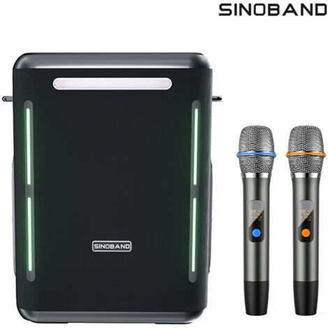 XDOBO Party 1981 Portable Wireless Speaker with Two Microphones BT5.3 Technology IPX5 Waterproof Speakers TWS Series Stereo Scene HiFi Sound AUX USB Flash Drive TF Card Long Playtime Subwoofer Portabl (1/5)