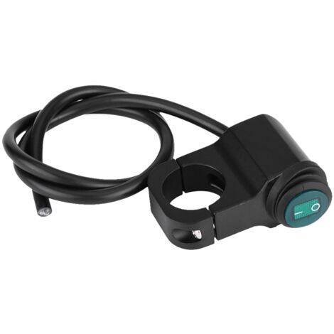 Decdeal Interrupteur de moto, phare fiable sur / désactivation étanche pour le contrôle de la lumière du moteur (1/5)