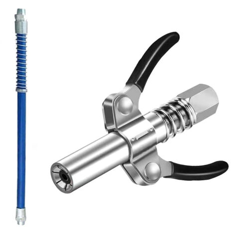 Pince de verrouillage de graisse à haute pression, outil de remplissage de graisse en acier inoxydable, remplissage de graisse universel pneumatique électrique manuel (1/5)