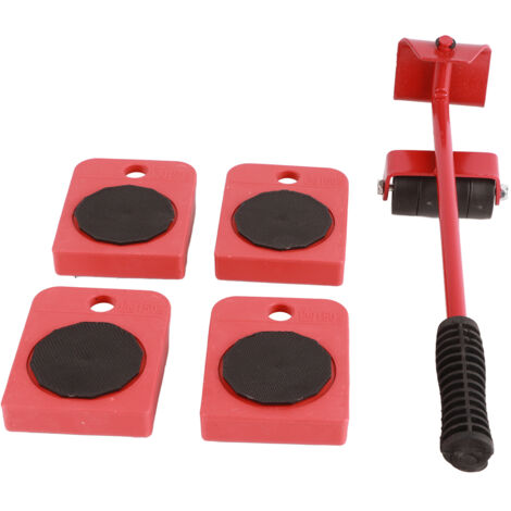 Decdeal Lot de 5 roulettes universelles pour meubles, capacité de charge de 200 kg, pour canapé, table, armoire (1/5)