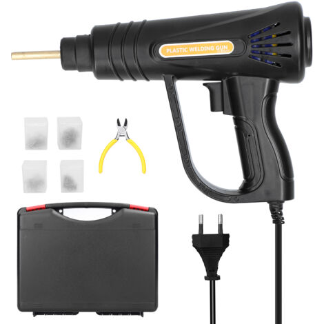 Saldatrice Per Plastica 70W Con 200 Punti Saldati, Set Di Riparazione Paraurti Auto, Utensile Con Illuminazione LED E Impugnatura Ergonomica