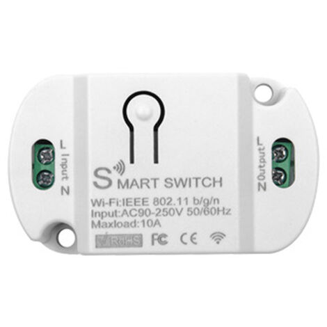 Doodle wifi smart pass-through switch mobile remote timer remote control wifi switch controller retrofit compatible avec Alexa Google Home (1/5)