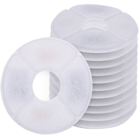 Filtre à eau automatique pour chien et chat 12pcs (1/5)