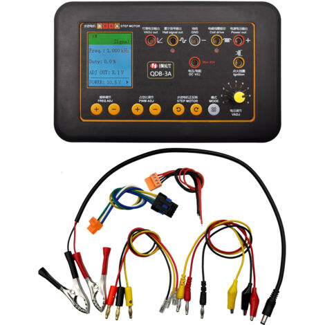Decdeal – Testeur de bobine d'allumage automobile – Entraînement QDB-3A – Détecteur de défauts – Compatible avec injecteurs et moteurs pas à pas (1/5)