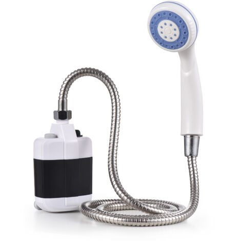 Douche de Camping Portable, pompe de douche électrique Rechargeable par USB pour l'extérieur, lavage de voiture, jardinage, nettoyage d'animaux domestiques, Noir (1/5)