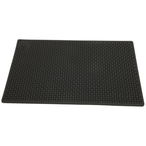 Decdeal Tapis de barbier antidérapant, flexible et étanche en silicone, pour tondeuse, brosse, ciseaux (1/5)