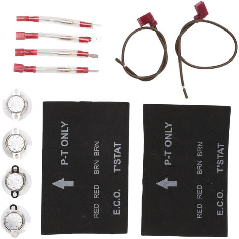 Decdeal 2 SETS RV COUVERCE THRUMEUR DE COUVERTURE D'EAU AVEC LA KIT DE THERMOSTAT ECO SEMPLACEMENT DE SÉCURITÉ AMHANDANT POUR ATWOOD 91447 93866 (1/5)