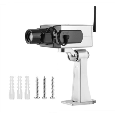 Decdeal Fake Bullet Camera Camera, surveillance de sécurité factice pour le centre commercial intérieur et extérieur (1/5)