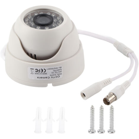 1080p HD Security Camera 4 in 1 Surveillance 3,6 mm lens infrarouge Night Vision Dome pour extérieur intérieur (1/5)