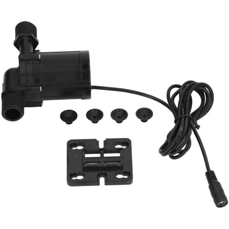 Decdeal Booster Pompe 12m Lift Low Bruit Brushless sans brosse 800L / H MOTEUR DE COPPORT Aquarium portable DC24V 30W (1/5)