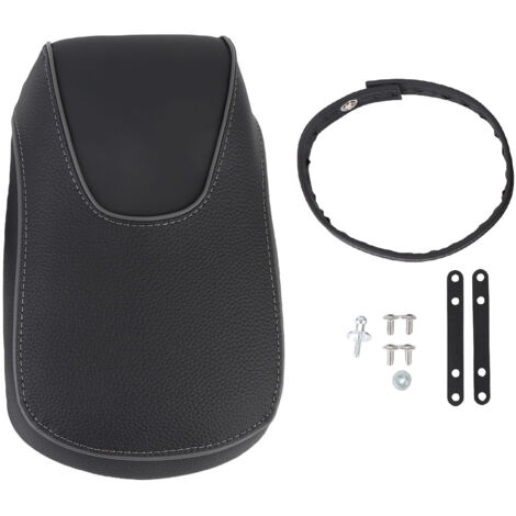 Decdeal Motorcycle Passenger Coussin Pu Leather Ergonomic Arrack Pillion Pad Remplacement pour Scout indien Soixante Bobber 2025+ (1/5)