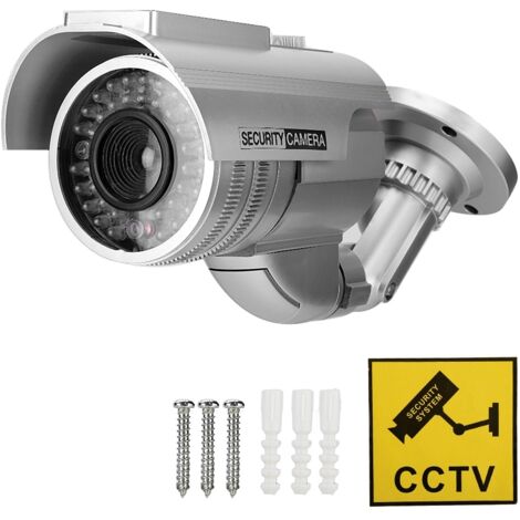 Decdeal Fausse caméra de sécurité, alimentation en argent alimentation à 360 degrés caméra manquée pour la maison (1/5)