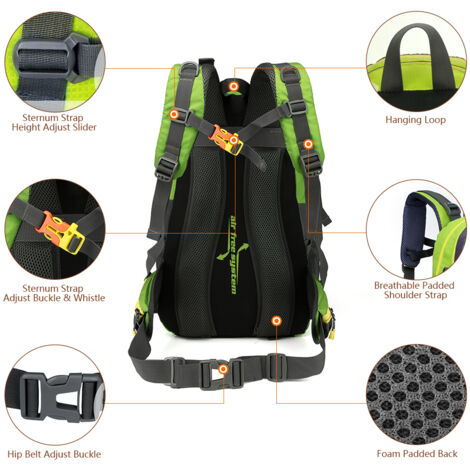 Sac À Dos de Voyage Electron 40L | Accessoire Voyage