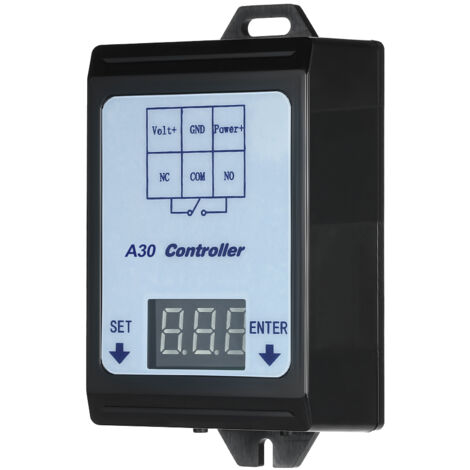 Contrôleur de commutateur de relais de moniteur de décharge de charge de détection de tension de cc 6 80 V avec le boîtier (1/5)
