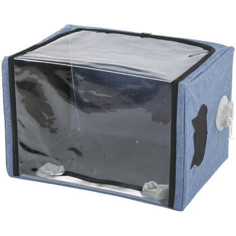 Decdeal Boîte de pulvérisation pour animaux de compagnie, tissu Oxford, toilettage portable pour chats et chiens (1/5)