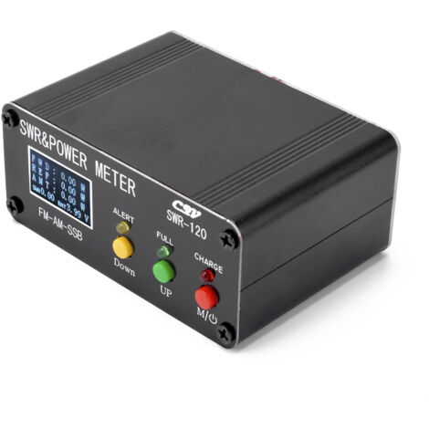 Compteur de puissance numérique SWR 120W, 1.8-54MHz, ondes courtes, Modes FM AM SSB, prise en charge SWR/puissance (1/5)