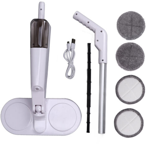 Eosnow Nettoyer de plancher rotatif de chargement de charge USB à mousse humide électrique. (1/5)