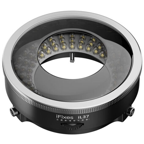 IFixes iL37 Microscope système optique polarisé LED anneau lumineux 96 pièces perles de lumière LED Microscope Source de lumières anti-éblouissement (1/5)
