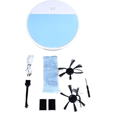 Decdeal Aspirateur de robot avec une puissante aspiration puissante rechargeable sans fil. (1/5)