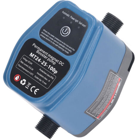 Pompe Surpresseur Automatique Intelligente 100W 24V 25L - Eau Chaude - IP56 - Neuve