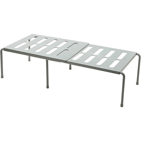 Égouttoir de cuisine et de salle de bain rétractable, Gris (1/5)