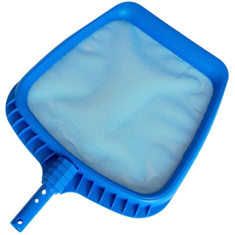 Decdeal Skimmer piscine télescopique à mailles fines,Filet de nettoyage piscine - Épuisette feuilles/déchets en eau peu profonde (1/5)