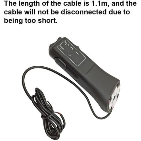 Decdeal Télécommande universelle à 5 touches pour volant de voiture, bouton filaire pour voiture (1/5)