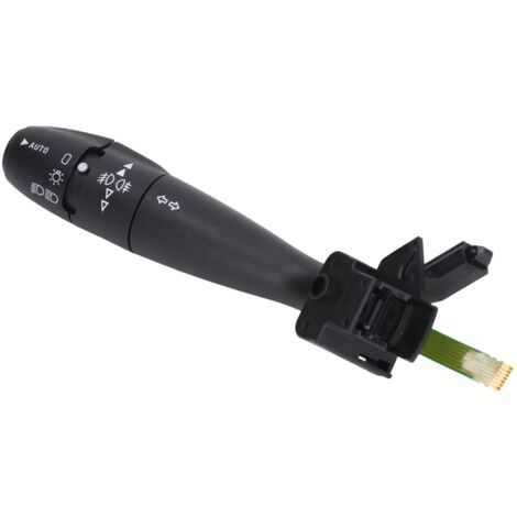 Ensemble Commutateur Indicateur Phare Tige Colonne Direction - Compatible C3 C4 C5 C8