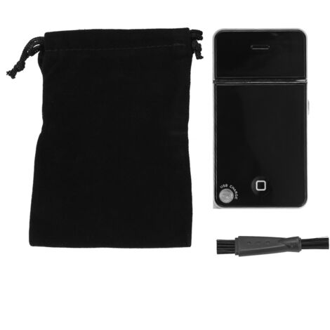 Eosnow Rasoir électrique à barbe, à portée de main avec chargeur USB haute résistance à une coupe ultra mince, salon de camping pour les voyages à domicile (1/5)