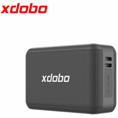 XDOBO X8 Pro Portable Wireless Speaker with Two Microphone BT5.2 Technology IPX5 Waterproof Speakers TWS Series Stereo Scene HiFi Sound AUX USB Flash Drive TF Card Long Playtime Portable Perfect for P (1/5)