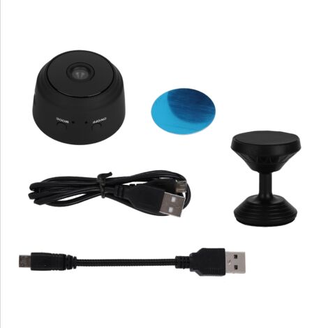 Decdeal Mini WiFi Camera App Monitor A9 IR Night 1080p Wireless Home Security Systemblack (1/5)