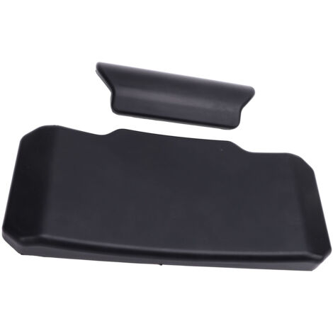 Decdeal Top de moto Case de passager dossier de passager amélioré Confort PU Coussin de boîte arrière en cuir pour 80L 85L 100L (1/5)
