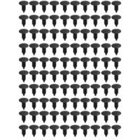 100pcs Plastic Snap Buttons Skin Closures Barbed Willow Nails Headliner Snap Buttons Decorative Buttons Sprinkler Nozzles (Buses d'arrosage)
