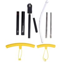 Decdeal Kit d'outils à changement de pneu de vélo de saleté