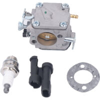 Kit de carburateur de tronçonneuse carburateur résistant à l'usure remplacement de carburateur pour Husqvarna 268 272 266 61 272XP