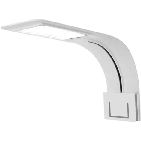 Éclairage LED pour aquarium avec pince – Économe en énergie (10 W), lumière bleue et blanche, convient aux aquariums de 23 à 50 cm – Durable et efficace pour les plantes et les poissons (1/5)