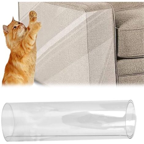Protection anti-griffures pour meubles – 1 pièce 30 x 270 cm – Transparente – Prévient les griffures – Protection canapé – Découpe facile (1/5)