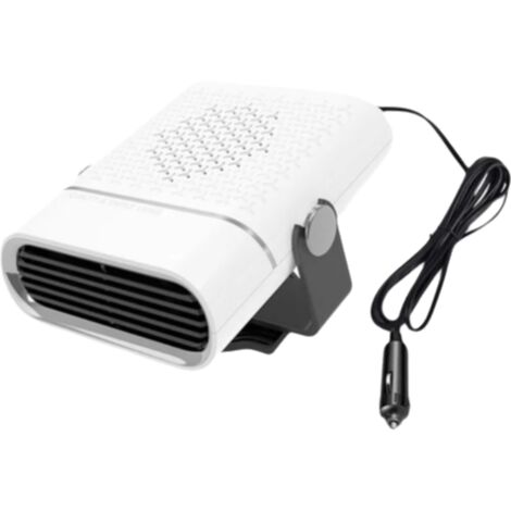 Chauffage de voiture compatible avec tous les véhicules 12V, se branche via la prise allume-cigare, conception portable, thermostat de voiture réglable (1/5)