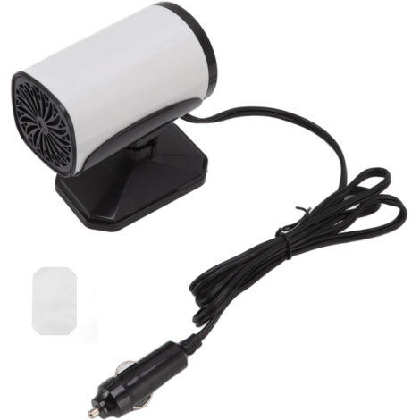 Chauffage de voiture à double usage (froid/chaud), dégivreur et désembueur de pare-brise, 150 W, 24 V, blanc (1/5)