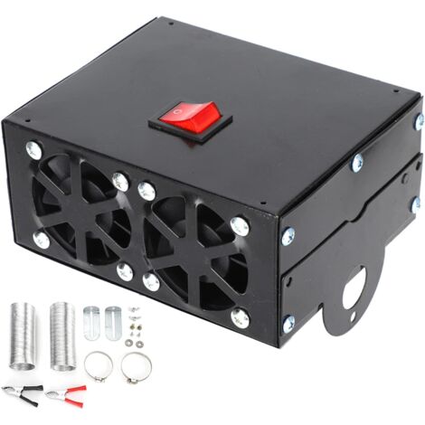 Chauffage de voiture, 500 W, entièrement automatique, silencieux, faible consommation, portable, chauffage à air pur, dégivreur, dégivreur (24 V) (1/5)